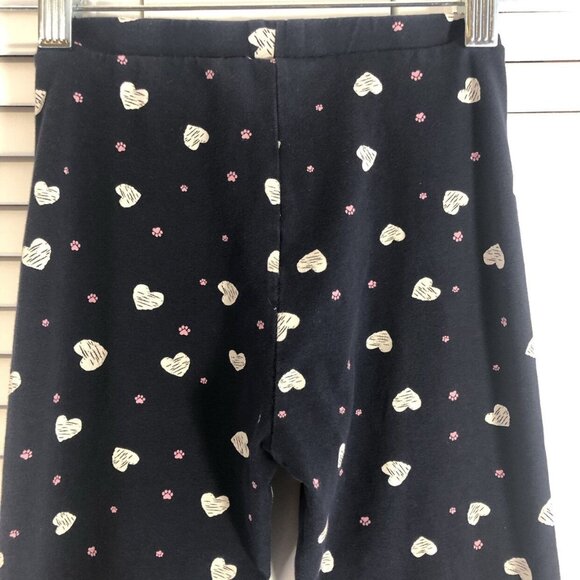 Zara Size 9/10 Blue Heart & Dog Paw Leggings - Picture 6 of 6